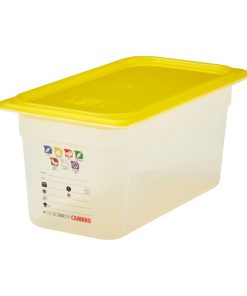 Cambro Safetrak IML Polypropylene Food Storage Container 1-3 GN 150mm (JN510)