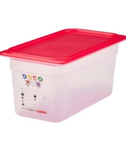 Cambro Safetrak IML Polypropylene Food Storage Container 1-3 GN 150mm (JN510)