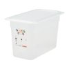 Cambro Safetrak IML Polypropylene Food Storage Container 1-3 GN 200mm (JN511)