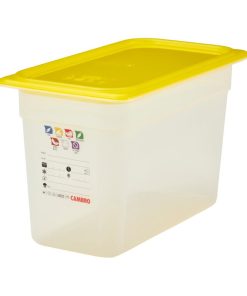 Cambro Safetrak IML Polypropylene Food Storage Container 1-3 GN 200mm (JN511)