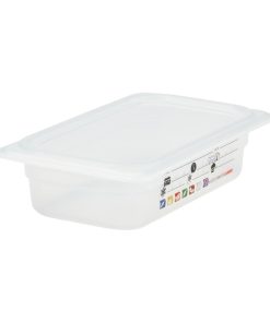 Cambro Safetrak IML Polypropylene Food Storage Container 1-4 GN 65mm (JN512)