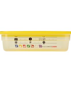 Cambro Safetrak IML Polypropylene Food Storage Container 1-4 GN 65mm (JN512)