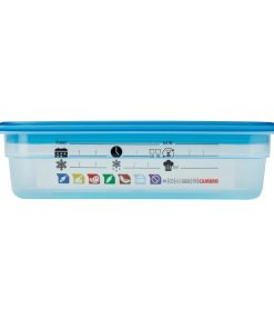 Cambro Safetrak IML Polypropylene Food Storage Container 1-4 GN 65mm (JN512)