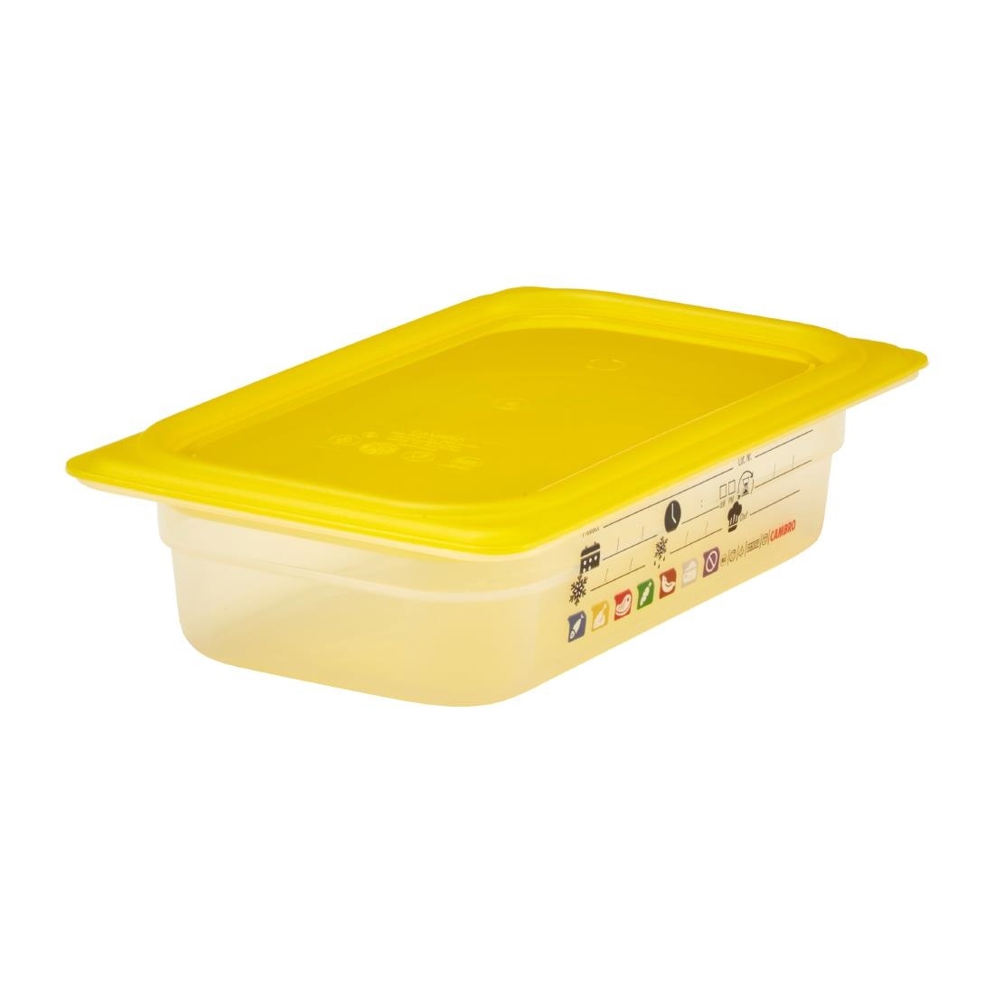 Cambro Safetrak IML Polypropylene Food Storage Container 1-4 GN 65mm (JN512)