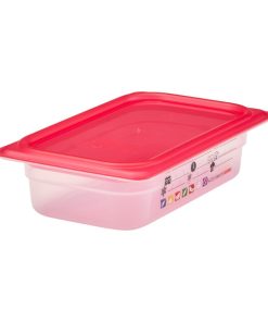 Cambro Safetrak IML Polypropylene Food Storage Container 1-4 GN 65mm (JN512)