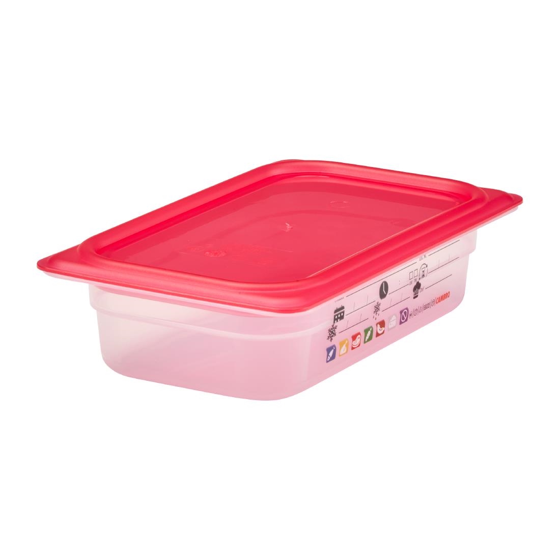 Cambro Safetrak IML Polypropylene Food Storage Container 1-4 GN 65mm (JN512)