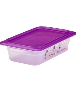Cambro Safetrak IML Polypropylene Food Storage Container 1-4 GN 65mm (JN512)