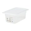 Cambro Safetrak IML Polypropylene Food Storage Container 1-4 GN 100mm (JN513)