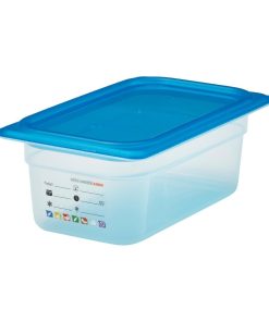 Cambro Safetrak IML Polypropylene Food Storage Container 1-4 GN 100mm (JN513)