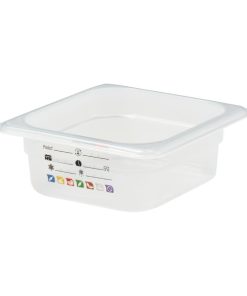 Cambro Safetrak IML Polypropylene Food Storage Container 1-6 GN 65mm (JN515)