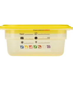 Cambro Safetrak IML Polypropylene Food Storage Container 1-6 GN 65mm (JN515)