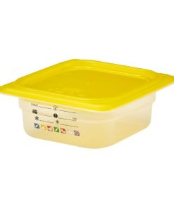 Cambro Safetrak IML Polypropylene Food Storage Container 1-6 GN 65mm (JN515)
