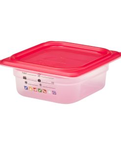 Cambro Safetrak IML Polypropylene Food Storage Container 1-6 GN 65mm (JN515)