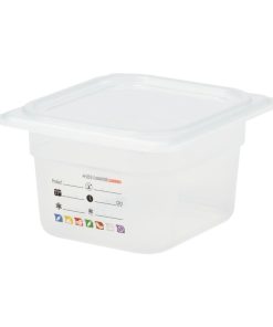 Cambro Safetrak IML Polypropylene Food Storage Container 1-6 GN 100mm (JN516)