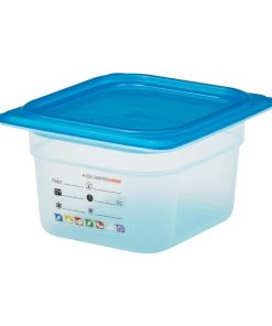 Cambro Safetrak IML Polypropylene Food Storage Container 1-6 GN 100mm (JN516)