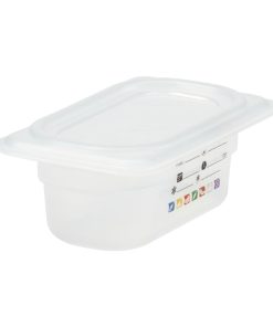 Cambro Safetrak IML Polypropylene Food Storage Container 1-9 GN 65mm (JN518)