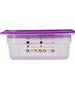 Cambro Safetrak IML Polypropylene Food Storage Container 1-9 GN 65mm (JN518)