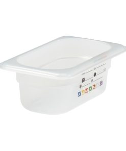 Cambro Safetrak IML Polypropylene Food Storage Container 1-9 GN 65mm (JN518)