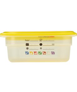 Cambro Safetrak IML Polypropylene Food Storage Container 1-9 GN 65mm (JN518)