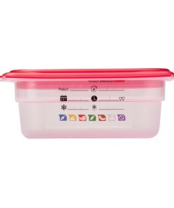 Cambro Safetrak IML Polypropylene Food Storage Container 1-9 GN 65mm (JN518)