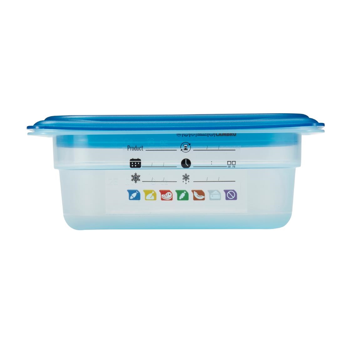 Cambro Safetrak IML Polypropylene Food Storage Container 1-9 GN 65mm (JN518)