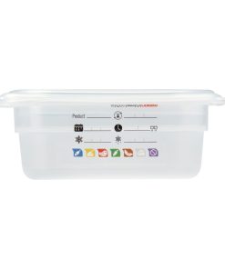 Cambro Safetrak IML Polypropylene Food Storage Container 1-9 GN 65mm (JN518)