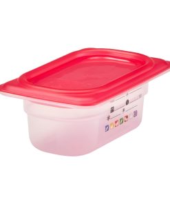 Cambro Safetrak IML Polypropylene Food Storage Container 1-9 GN 65mm (JN518)