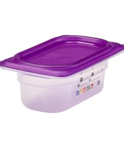 Cambro Safetrak IML Polypropylene Food Storage Container 1-9 GN 65mm (JN518)