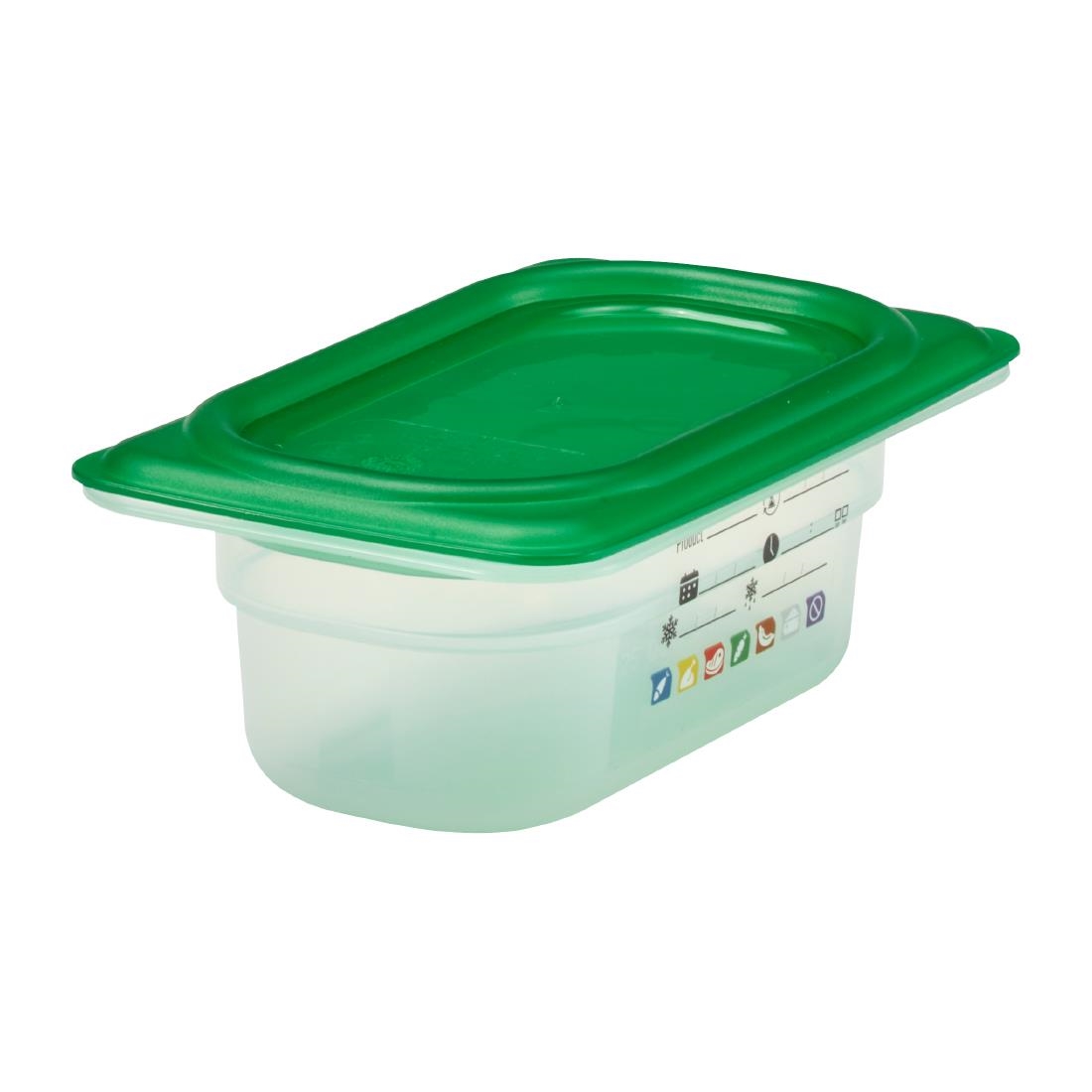 Cambro Safetrak IML Polypropylene Food Storage Container 1-9 GN 65mm (JN518)