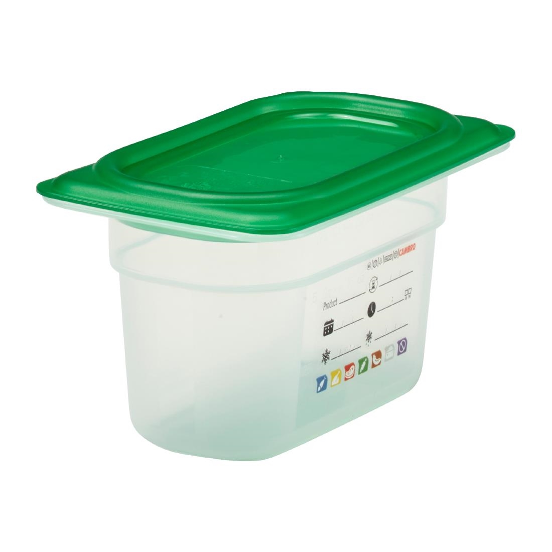 Cambro Safetrak IML Polypropylene Food Storage Container 1-9 GN 100mm (JN519)