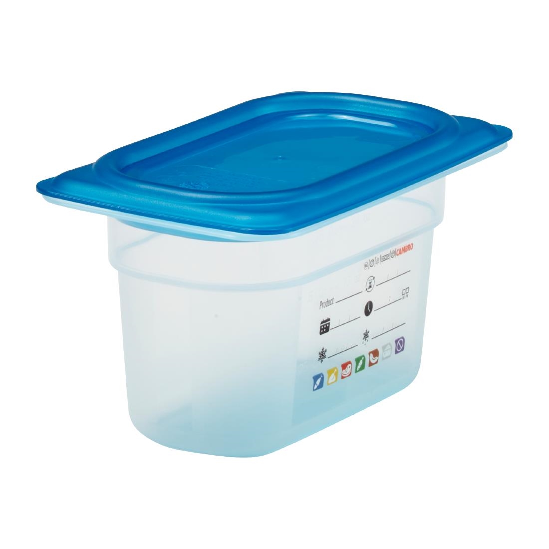 Cambro Safetrak IML Polypropylene Food Storage Container 1-9 GN 100mm (JN519)