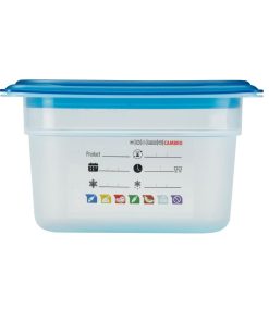 Cambro Safetrak IML Polypropylene Food Storage Container 1-9 GN 100mm (JN519)