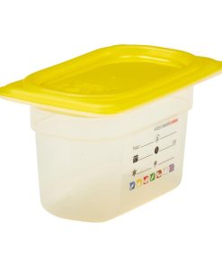 Cambro Safetrak IML Polypropylene Food Storage Container 1-9 GN 100mm (JN519)