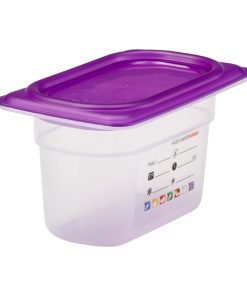 Cambro Safetrak IML Polypropylene Food Storage Container 1-9 GN 100mm (JN519)