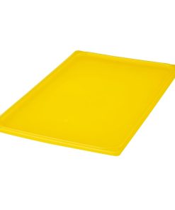 Cambro Safetrak IML Polypropylene Seal Lid Yellow 1-1 GN (JN521)