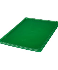 Cambro Safetrak IML Polypropylene Seal Lid Green 1-1 GN (JN522)