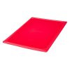 Cambro Safetrak IML Polypropylene Seal Lid Red 1-1 GN (JN524)