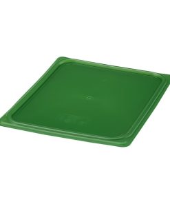 Cambro Safetrak IML Polypropylene Seal Lid Green 1-2 GN (JN528)