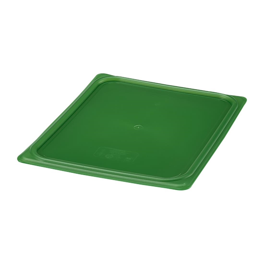 Cambro Safetrak IML Polypropylene Seal Lid Green 1-2 GN (JN528)