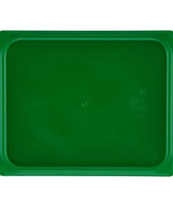 Cambro Safetrak IML Polypropylene Seal Lid Green 1-2 GN (JN528)