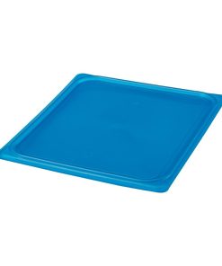 Cambro Safetrak IML Polypropylene Seal Lid Blue 1-2 GN (JN529)