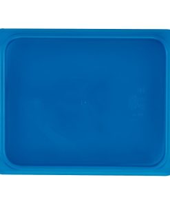 Cambro Safetrak IML Polypropylene Seal Lid Blue 1-2 GN (JN529)