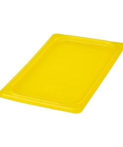Cambro Safetrak IML Polypropylene Seal Lid Yellow 1-3 GN (JN533)