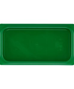 Cambro Safetrak IML Polypropylene Seal Lid Green 1-3 GN (JN534)
