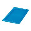 Cambro Safetrak IML Polypropylene Seal Lid Blue 1-3 GN (JN535)