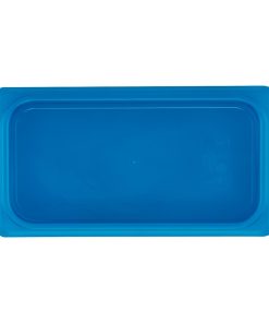 Cambro Safetrak IML Polypropylene Seal Lid Blue 1-3 GN (JN535)