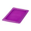 Cambro Safetrak IML Polypropylene Seal Lid Purple 1-4 GN (JN538)