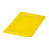 Cambro Safetrak IML Polypropylene Seal Lid Yellow 1-4 GN (JN539)