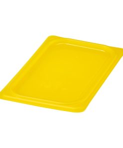 Cambro Safetrak IML Polypropylene Seal Lid Yellow 1-4 GN (JN539)