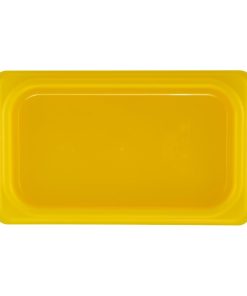 Cambro Safetrak IML Polypropylene Seal Lid Yellow 1-4 GN (JN539)